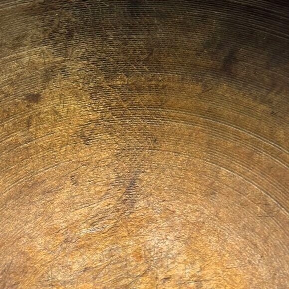 Primitive Large Wooden Dough Bowl - Picture 6 of 6
